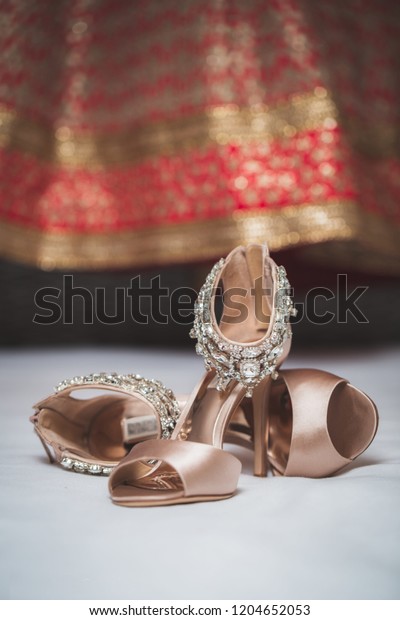 bridal lehenga sandals