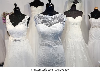 Bridal shop display - Powered by Shutterstock