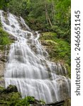 Bridal Veil Falls near Chilliwack and Harrison BC known for its picturesque cascade