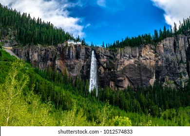 Bridal Veil Falls In Telluride, Colorado