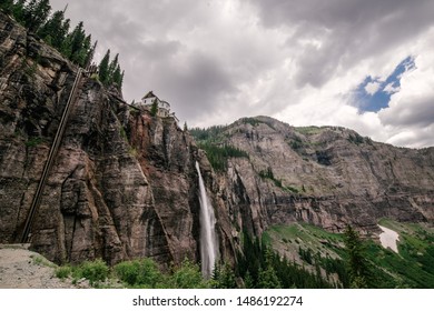 Bridal Veil Falls Telluride Colorado Stock Photo Edit Now