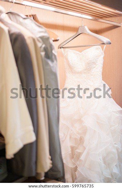 Bride Dress Used Wedding Celebration That Stock Photo Edit Now