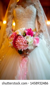 Bride And Bride Flower, Marrige Bridal Dress