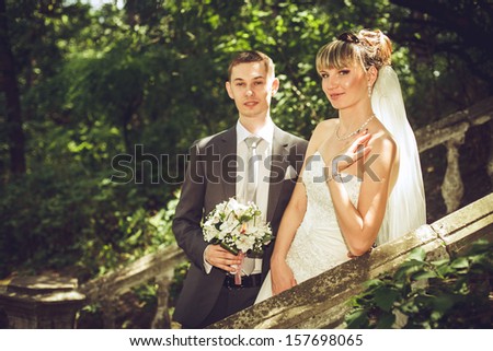 Bride and groom 