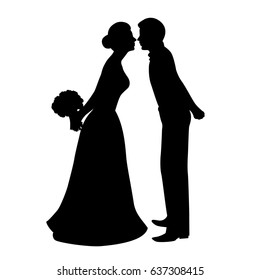 Wedding Silhouettes Images, Stock Photos & Vectors | Shutterstock