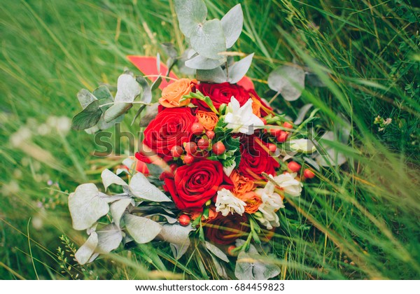 Bride and groom
flowers