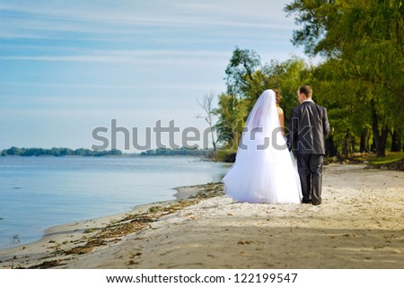 Similar – Hochzeit Glück Ferne