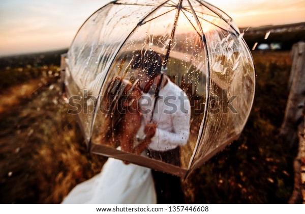see through umbrella hat