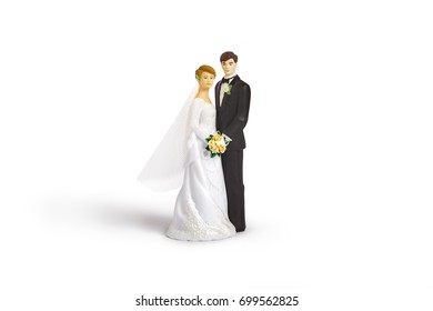 bride and groom wedding cake toppers - Powered by Shutterstock