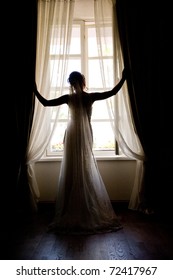 Bride Near The Window