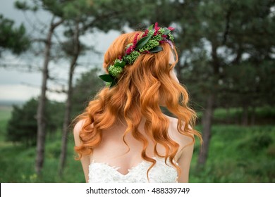 Bride in the park. - Powered by Shutterstock