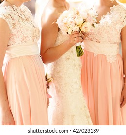 Peach Dress Salmon Dress Images Stock Photos Vectors Shutterstock