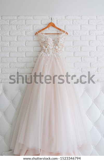 Bride Wedding Dress Lace Texture Patterns Stock Photo 1523346794 ...