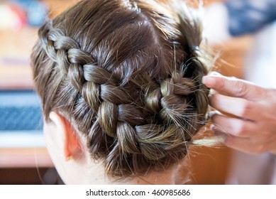 Bridegroom hair dressing