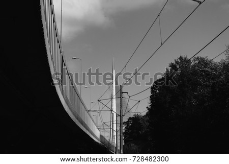 Similar – Foto Bild trist bridge Umwelt Natur