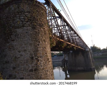 Bridge Above Bengawan Solo River