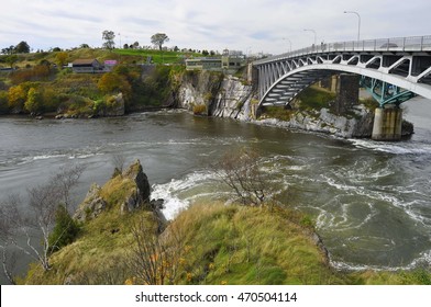 Bridge Above The Reversing Falls