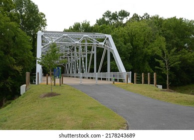 Bridge across Tar River, Greenville, North Carolina - Shutterstock ID 2178243689