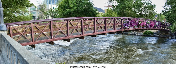 Bridge across the Truckee River