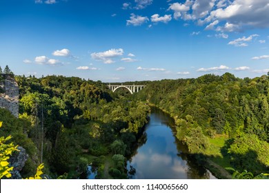 Bridge called "Duha" - Bechyne. Czech Republic - Shutterstock ID 1140065660