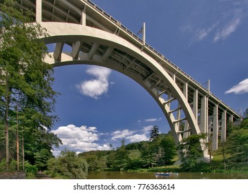 Bridge called "Duha" - Bechyne Czech Republic - Shutterstock ID 776363614