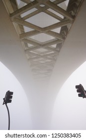 Bridge Climb Foggy Afternoon, Porto Portugal