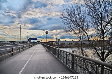bridge and clouds in the sky