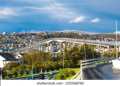 Tromsø Bridge Connecting Tromsdalen And The Tromsøya