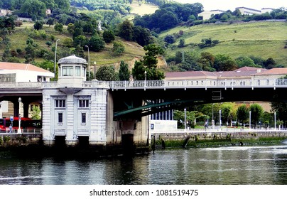 Bridge Of Deusto, Estuary Of Bilbao, Basque Country