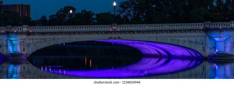 Bridge In Downtown South Bend
