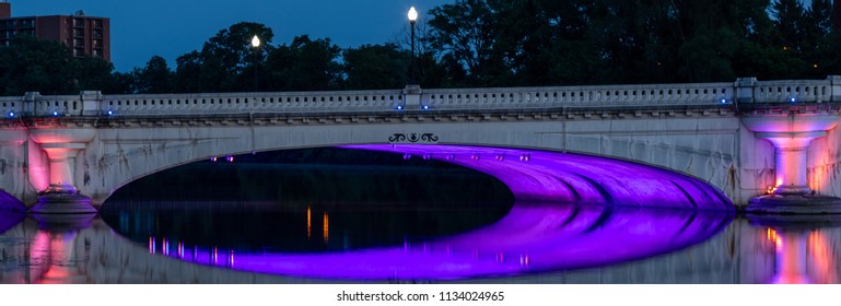 Bridge In Downtown South Bend
