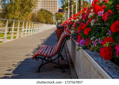 Bridge Of Flowers In Valencia, Spain