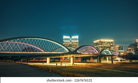 Bridge In Fort Worth Texas.
