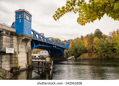 Bridge In Fremont Neighborhood In Seattle