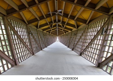 A Bridge At House On The Rock In Wisconsin