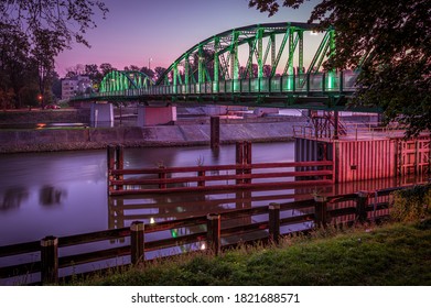 bridge Irena Sendler in Opole after renovation