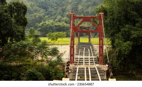 Bridge In Laos