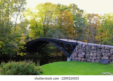 bridge in the middle of the trees