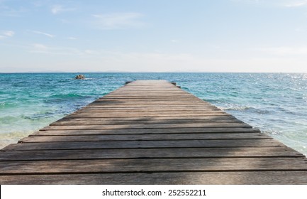Bridge to the ocean