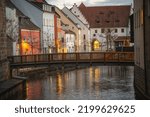 Bridge in the old town Amberg