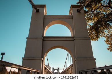 A bridge on the Brazos River