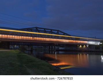 Bridge On The Maribyrnong River, Melbourne. 