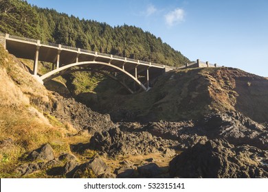 Bridge On The Pacific Coast Highway