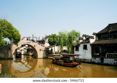 bridge on river