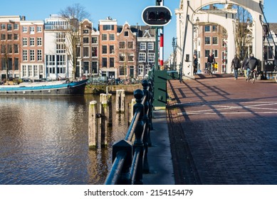 bridge on the river Amstel