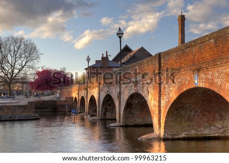 Bridge over the Avon, Stratford on Avon, England