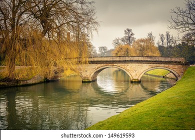 Bridge over Cam river, Cambridge University
