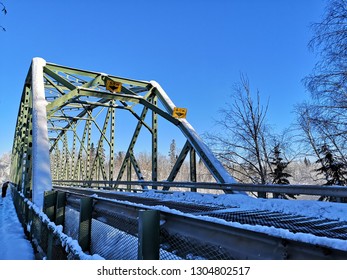 Bridge Over The Churchill River Saskatchewan