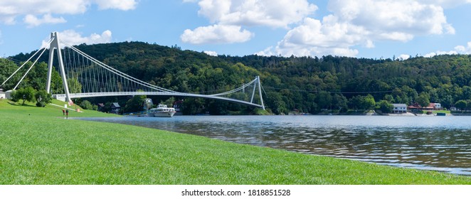 Bridge Over The Dyje River In South Moravia