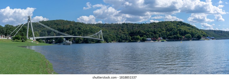 Bridge Over The Dyje River In South Moravia